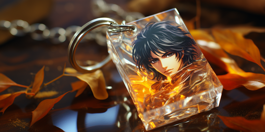 Acrylic keychain single layer and double layer difference
