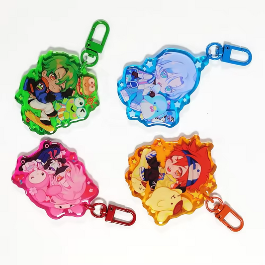 Custom Colourful Acrylic Keychains