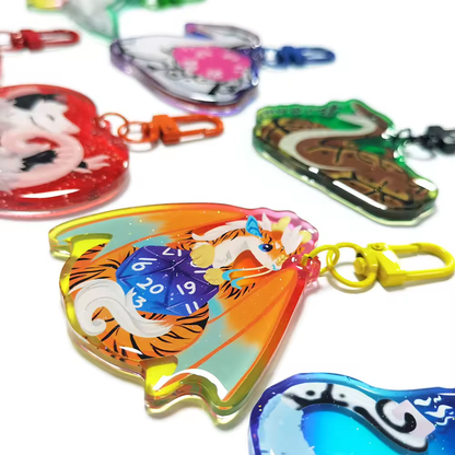 Custom Colourful Acrylic Keychains