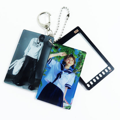 Custom Celebrity Photos Kpop Acrylic Keychain