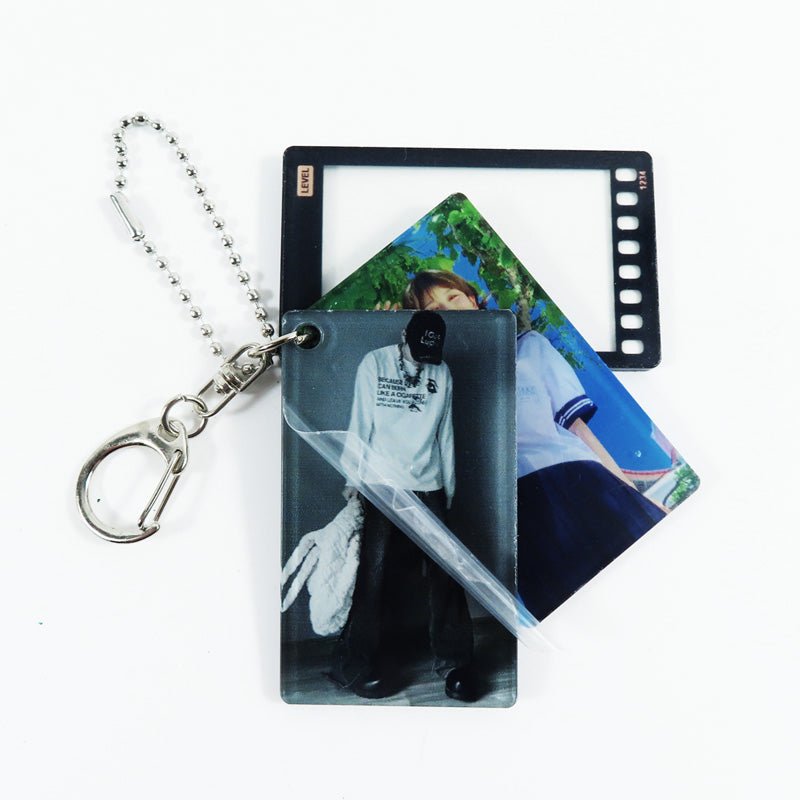 Custom Celebrity Photos Kpop Acrylic Keychain