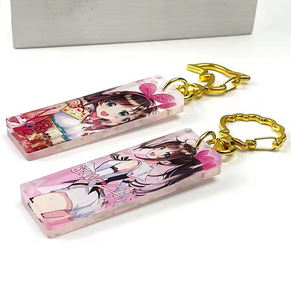 Custom 8mm Thick Acrylic Keychain