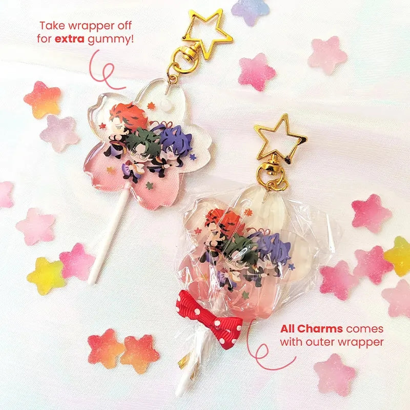 Custom Acrylic Lollipop Charms