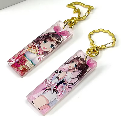 Custom 8mm Thick Acrylic Keychain